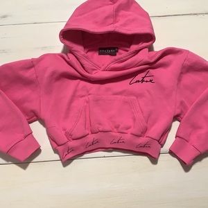 The Couture Club cropped hoodie
